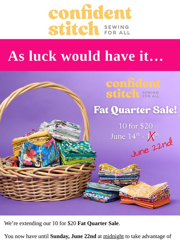 We've extended our sale!