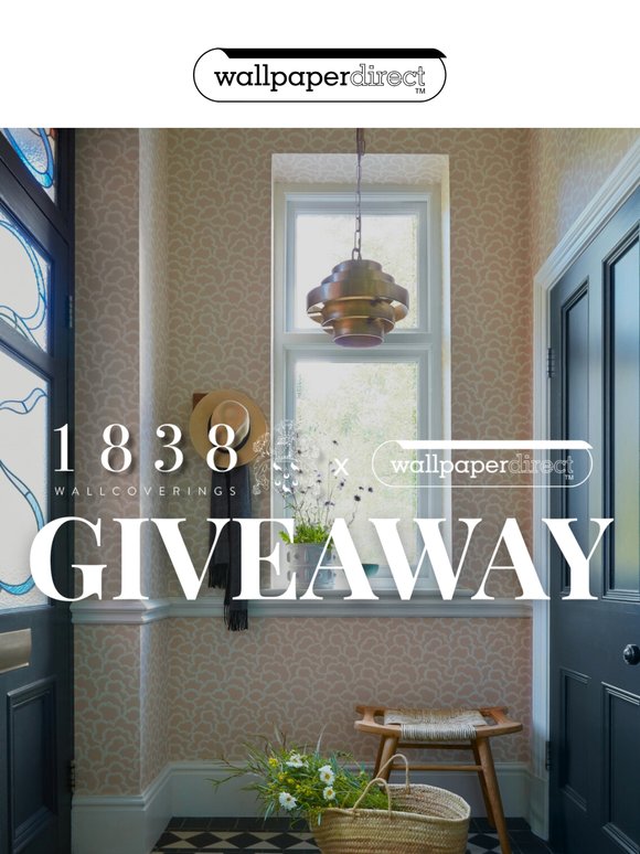 Love Wallpaper? Win Free Rolls from 1838 Wallcoverings on Our Instagram 🎁