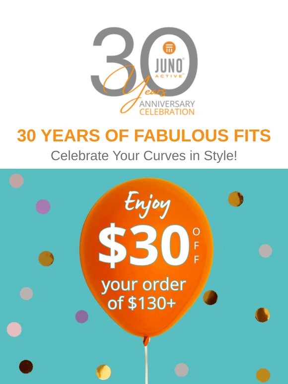 We're Turning 30! Exclusive Anniversary Deals Await!🙌