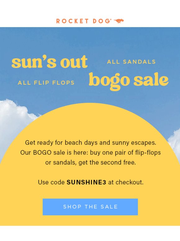 Summer Starts Now! BOGO Flip Flops + Sandals ☀️
