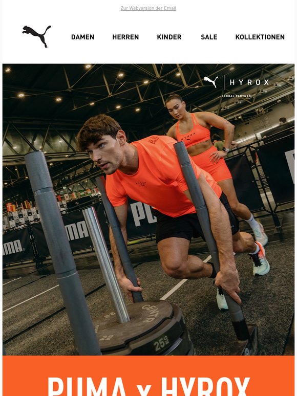 PUMA x HYROX: für dein Fitness-Racing