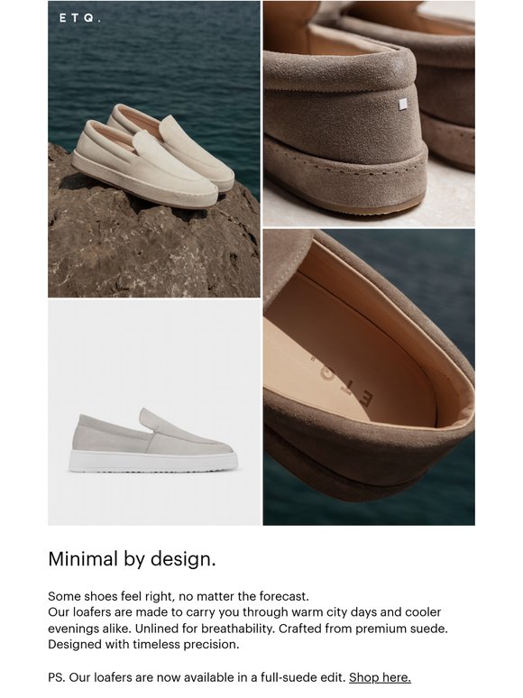 The loafer, redefined.