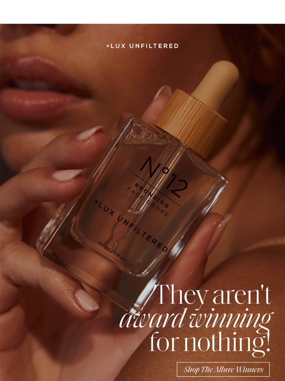 2 Allure Best of Beauty Winners.