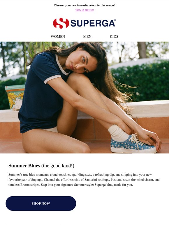 Summer Blues: Skies, Seas, Superga...