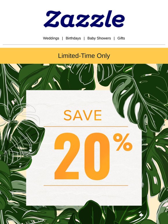 Limited-Time Only: Save 20% Now 🎉