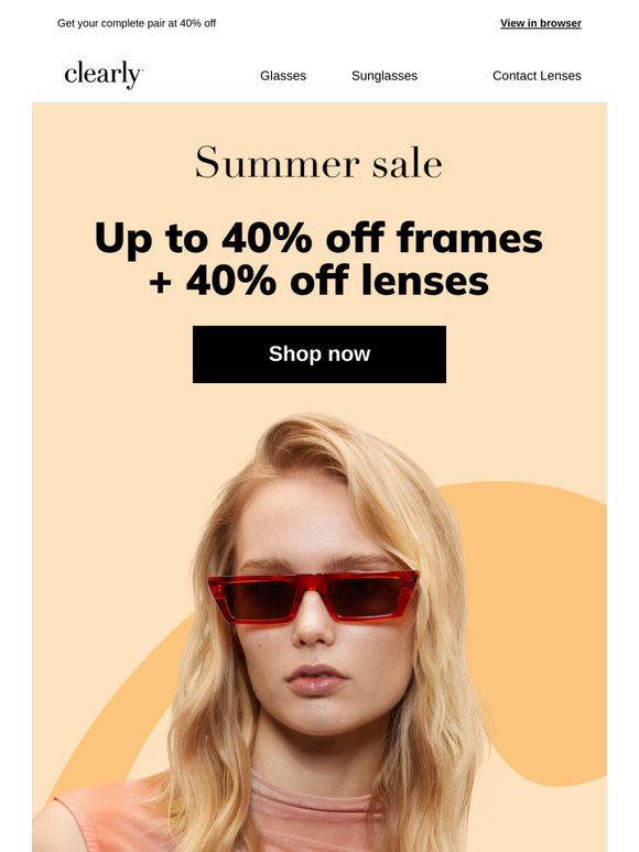 Summer sale!🛍️