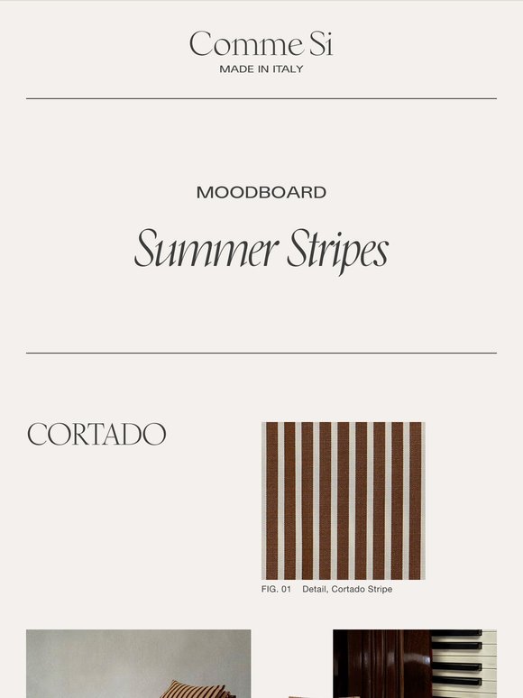 New: Summer Stripes Moodboard
