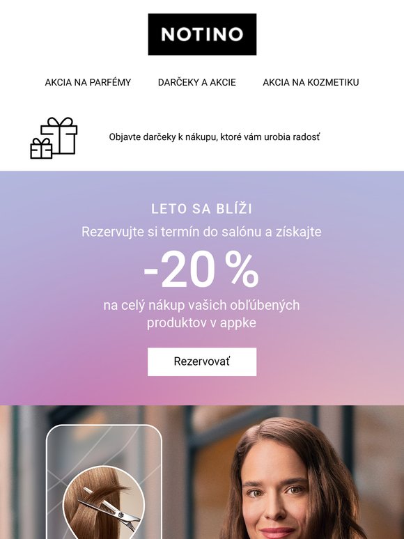 Získajte −20 % v Notine