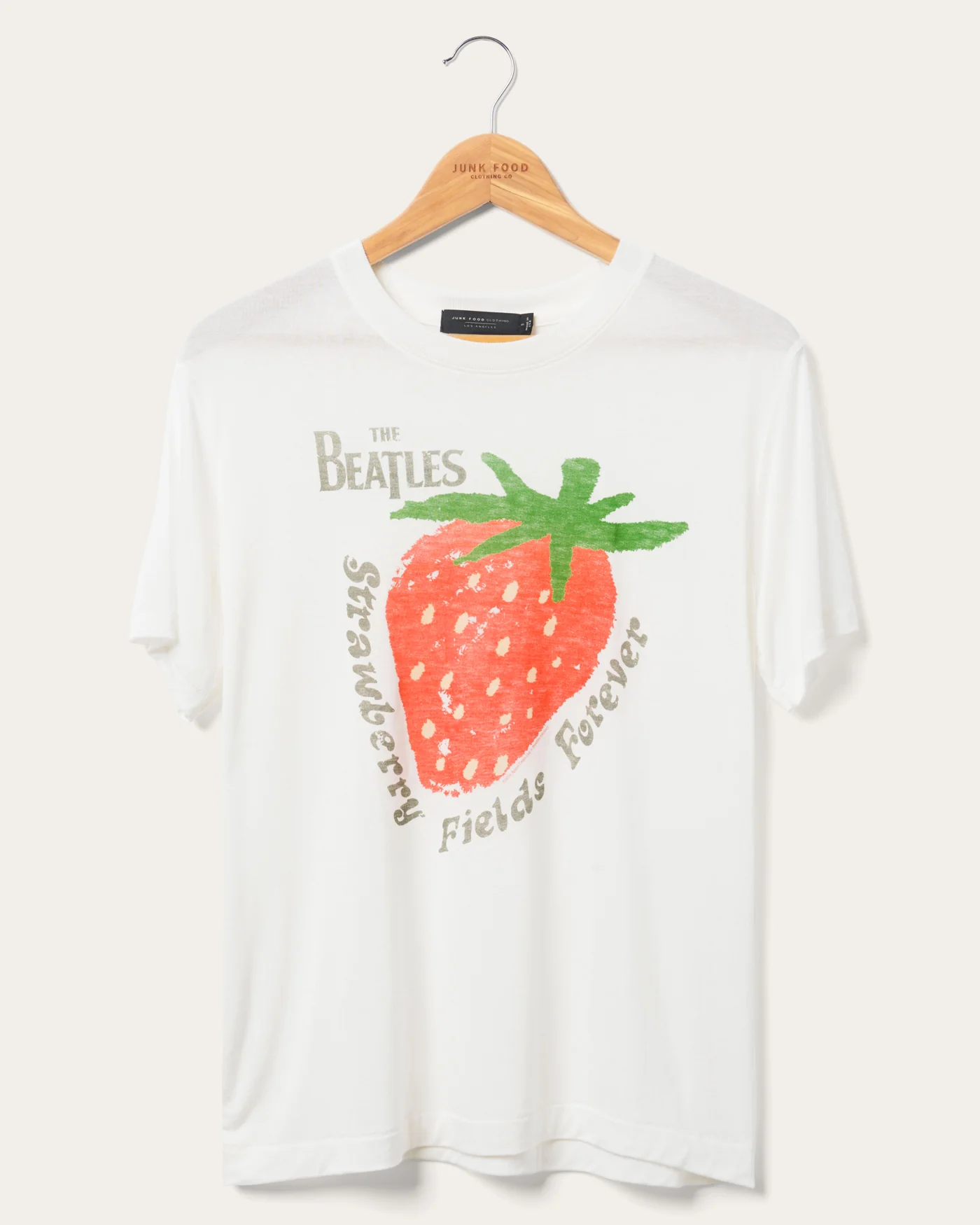 Image of Women's The Beatles Strawberry Fields Forever Vintage Tissue Tee