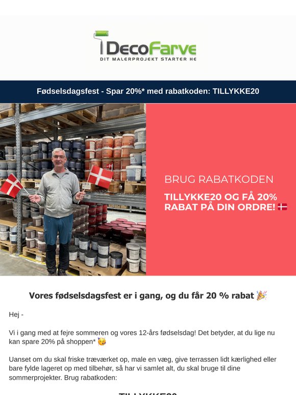 Tid til fornyelse? Fødselsdagsfesten er stadig i gang🖌️