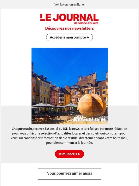 Un résumé de l'actualité de votre région !
