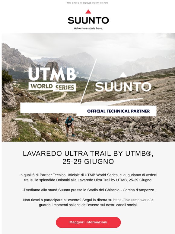 Ci vediamo alla Lavaredo Ultra Trail by UTMB® 🏃🏔️