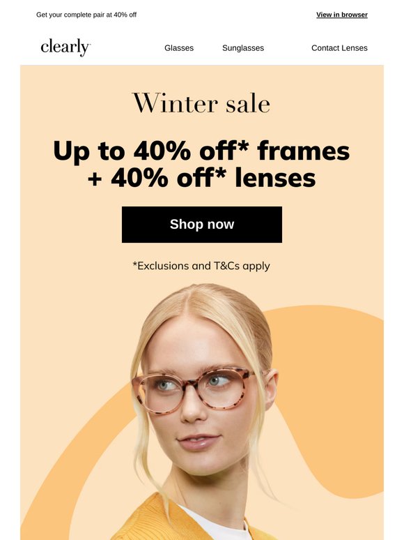 Winter sale!🛍️