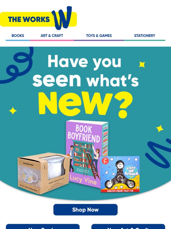 We think it's time for something new...