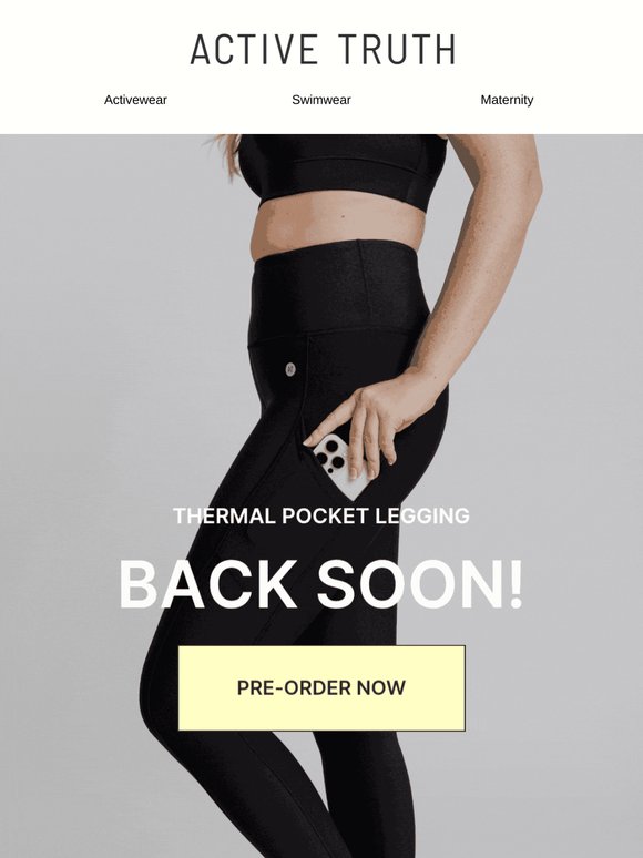 PREORDER NOW: Thermal Leggings ❄️