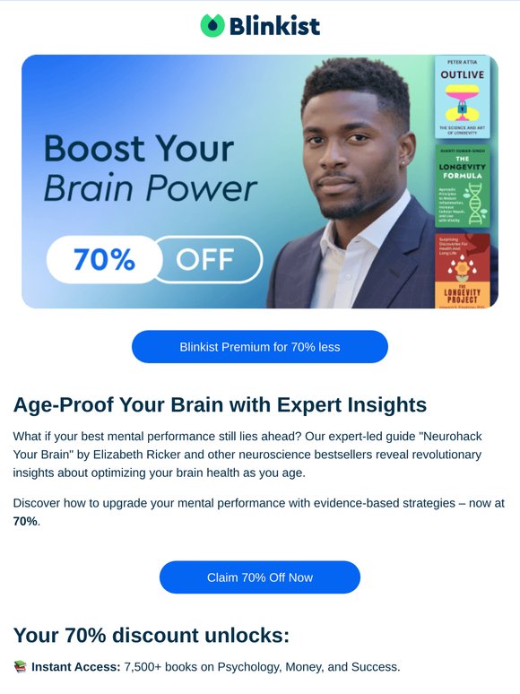 🧠 Your brain’s best years? Still ahead.