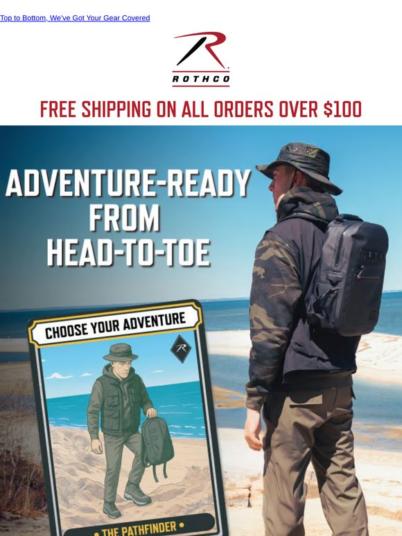 No Matter the Destination, Be Adventure Ready