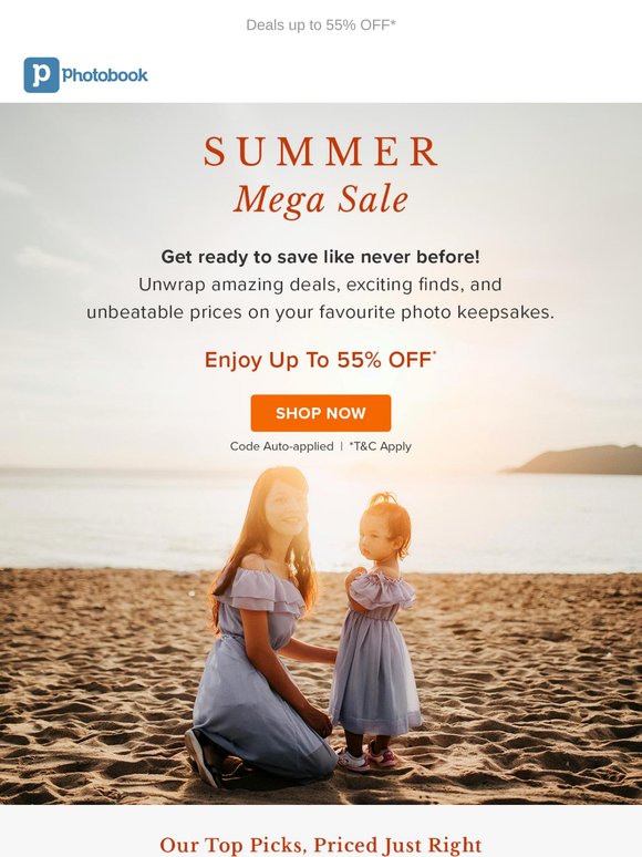 It’s Time: Summer Mega Sale is Here!