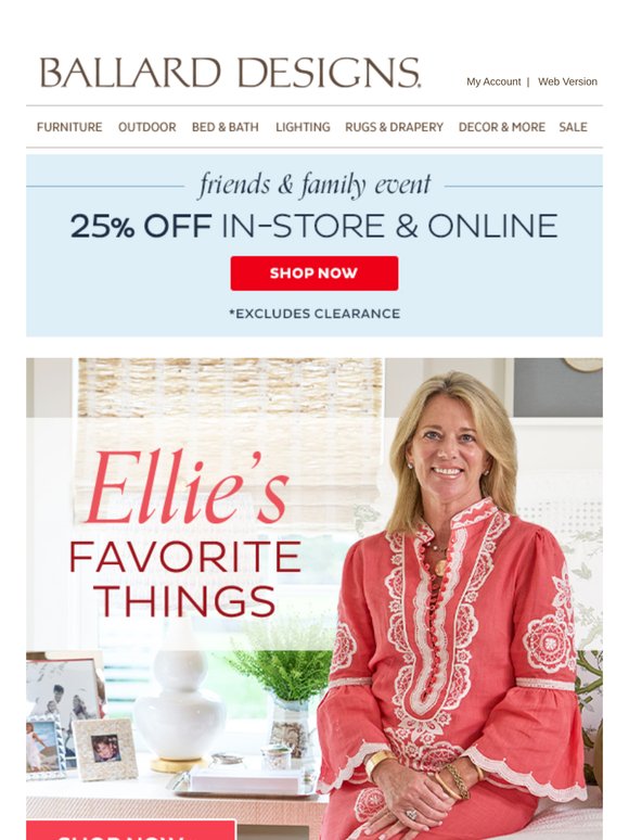 Ballard Designs: Ellie Proctor’s design essentials | Milled