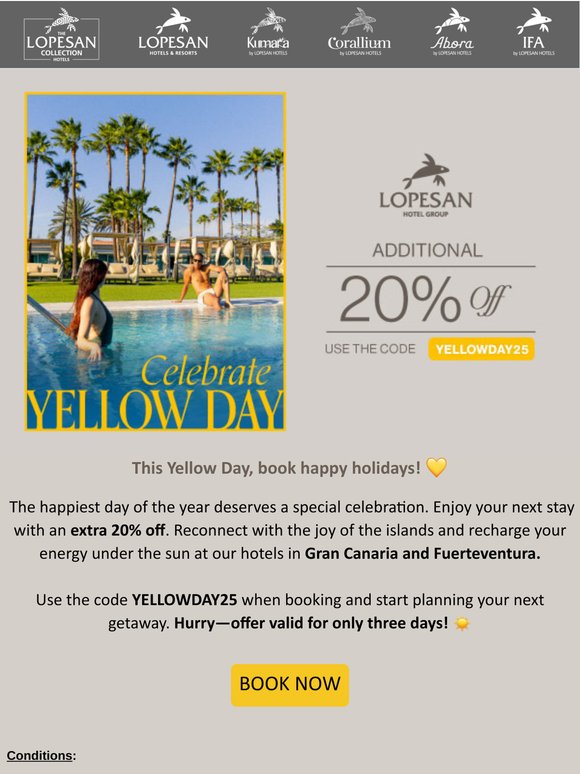 Yellow Day in the Canary Islands ☀️