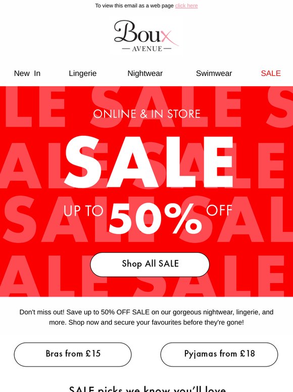 Did someone say SALE?