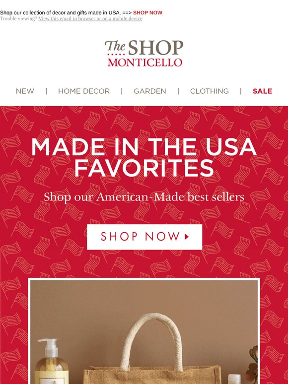 🇺🇸 Made in USA Favorites