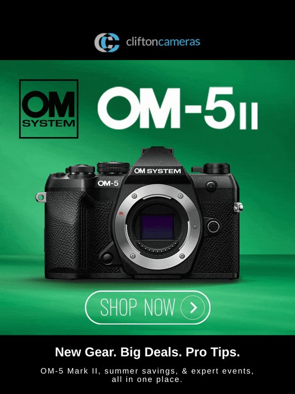 🚨 OM-5 Mark II + Sigma Lens Just Dropped