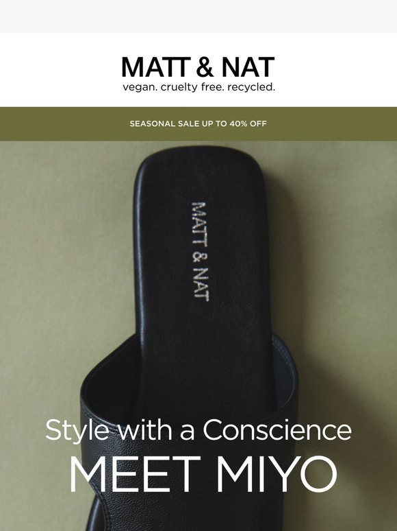 Style with a Conscience — Meet MIYO
