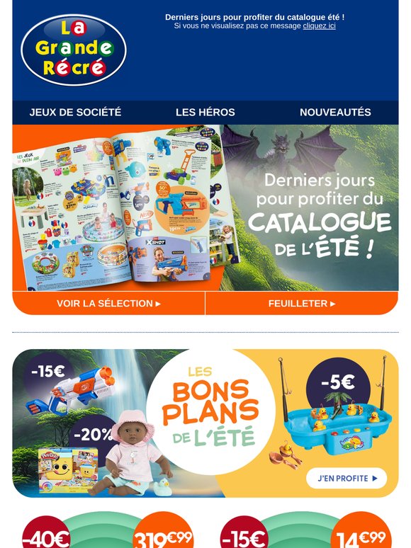 ⌛ Derniers jours pour profiter de ces offres !