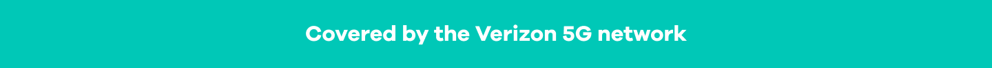 Covered by the Verizon 5G network
