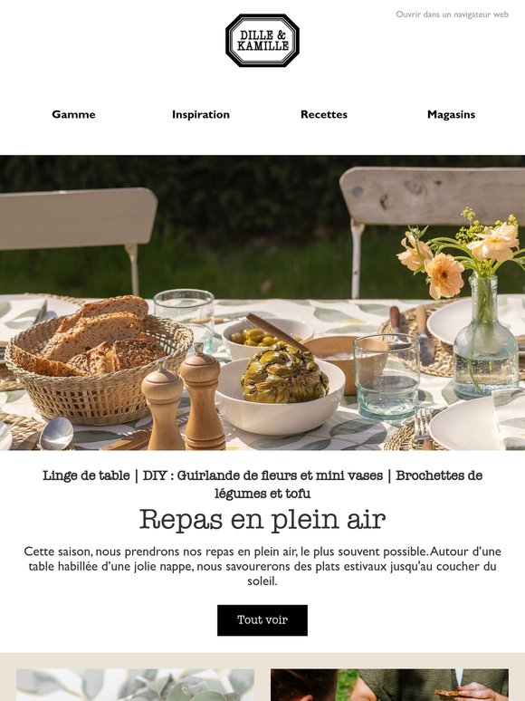 Repas en plein air