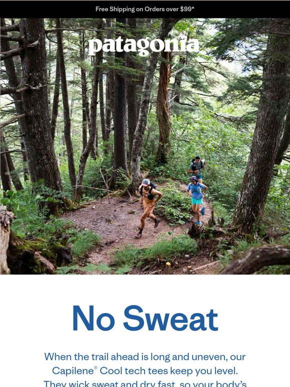Tech tees for hot days