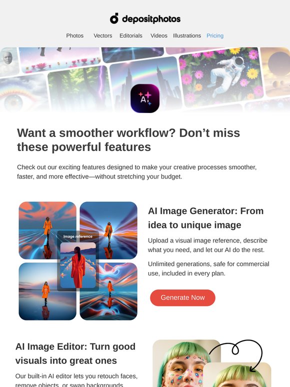 🔥 Don’t miss out! Key Depositphotos updates to boost your workflow