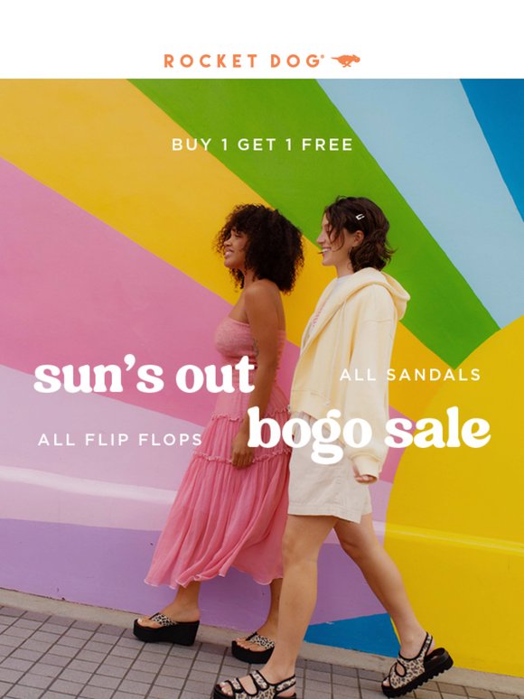 BOGO Free Flip Flops & Sandals ☀️