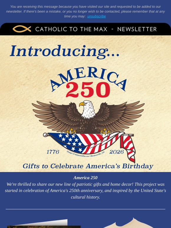 Introducing new patriotic gifts and home decor!