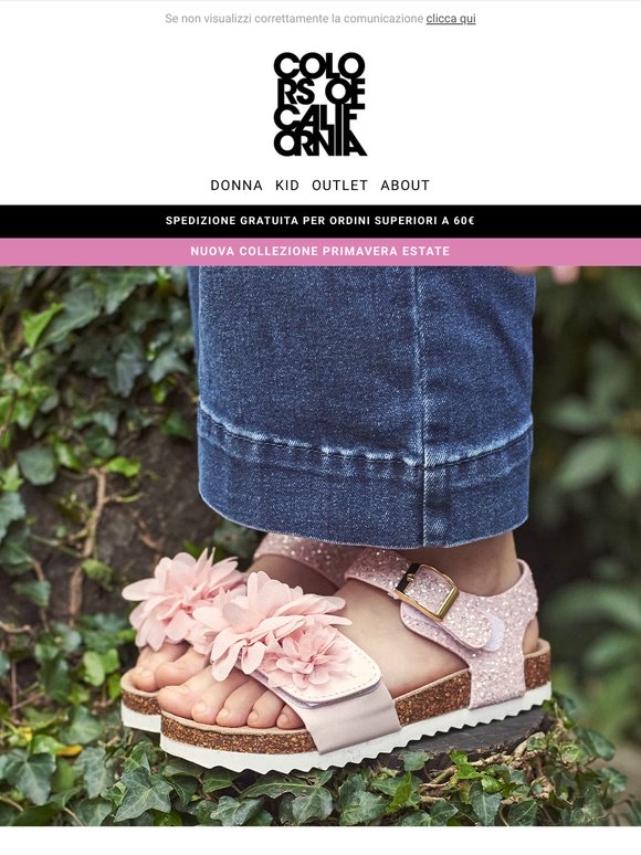 Collezione Kid: Sandali con fiori​ 🌼