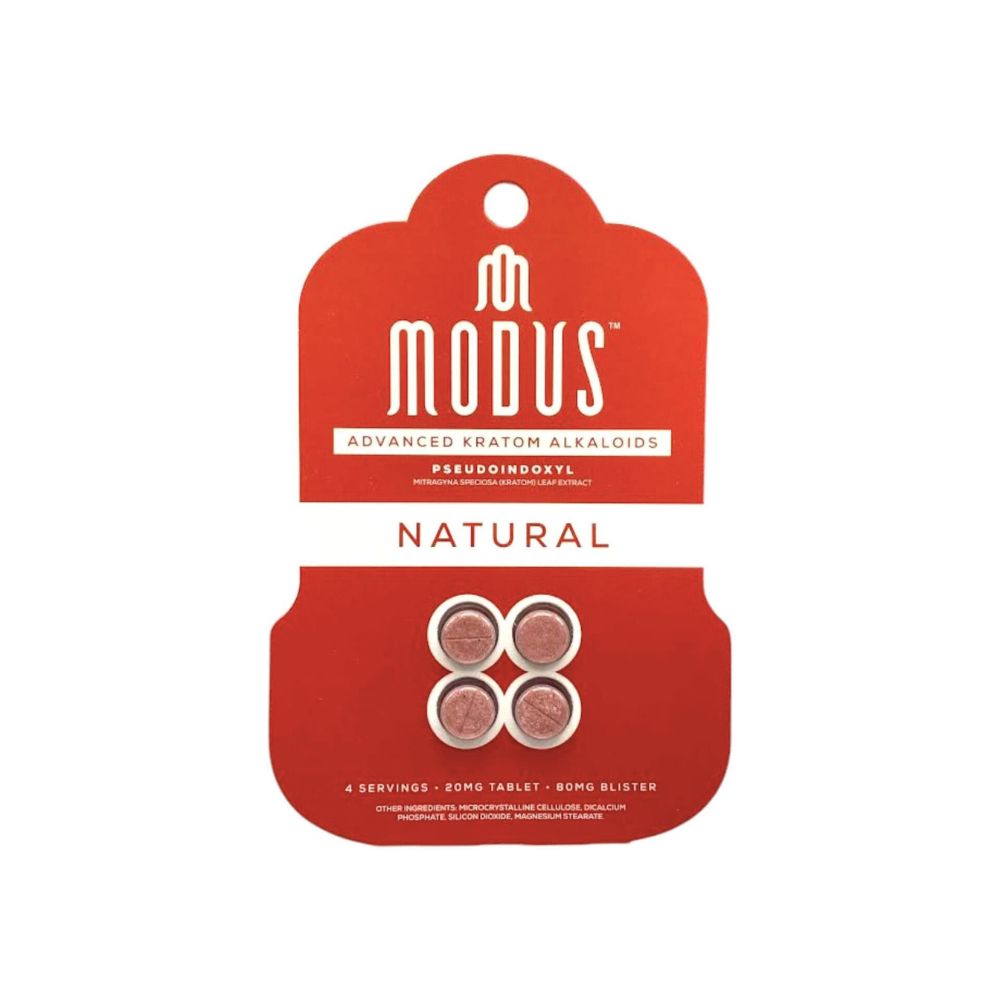 Image of Modus Pseudo Kratom Tablets - 80mg (4 Ct)