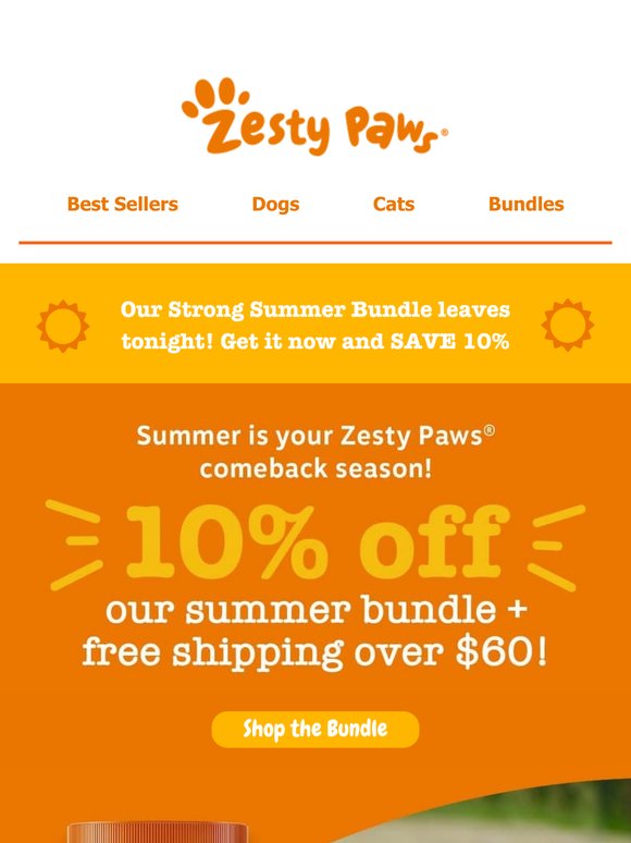 ENDS TONIGHT! ☀️ Last day to shop our Strong Summer Bundle and save! 💪