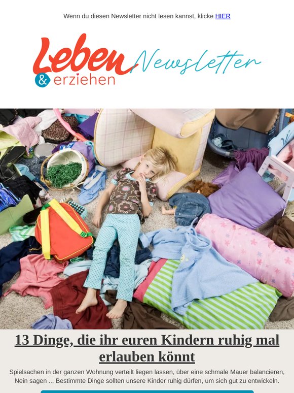 Warum wir unseren Kindern mehr durchgehen lassen sollten 🍹