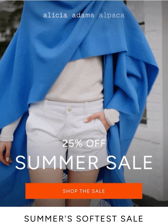 A Summer Sale – 25% Off