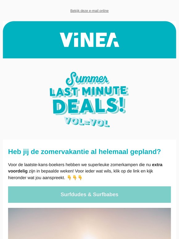 Last minutes juli 2025