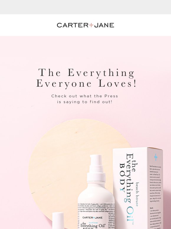 In the Press: The Everything Oil and everything else
