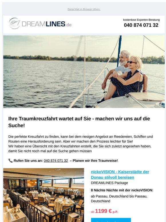 Mitten in der Planung Ihrer Kreuzfahrt? Wir machen es Ihnen leicht!