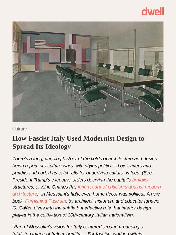 How Fascist Italy Used Modernist Design to Spread Its Ideology