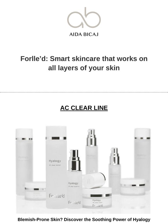 FORLLE'D JAPAN - Something for every skin type