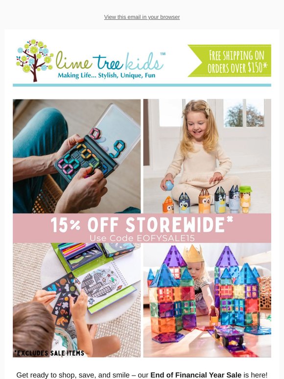 🎉 EOFY SALE: 15% OFF Sitewide*