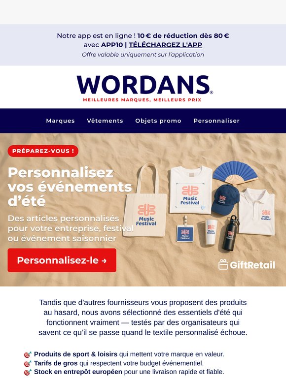 Il manque quelque chose à votre événement d’été