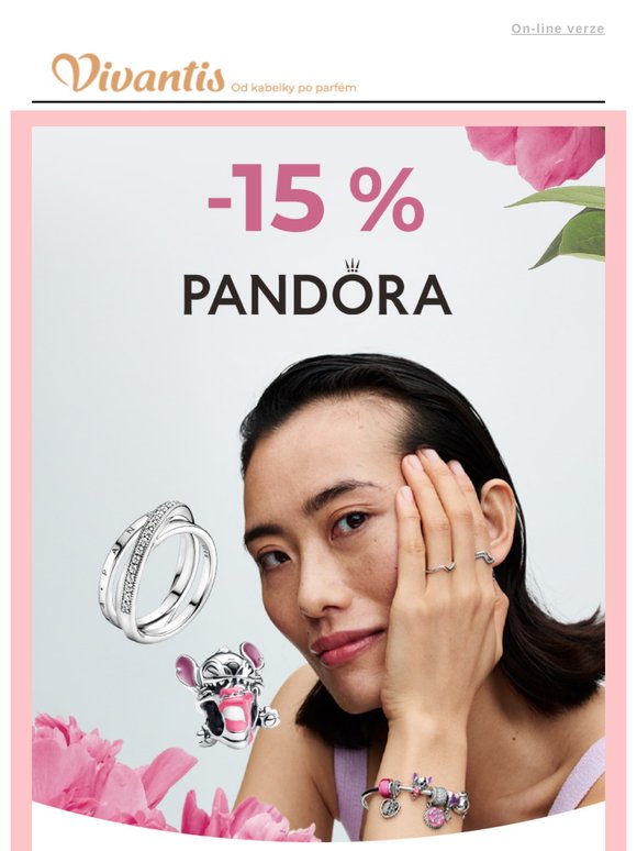 PANDORA so zľavou 15 % 💎