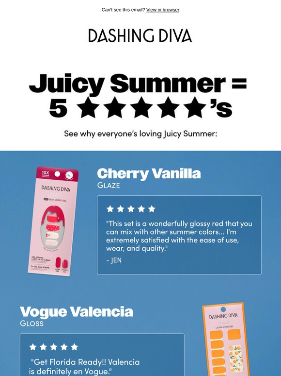 Kick Off Summer with These 5-Star Faves