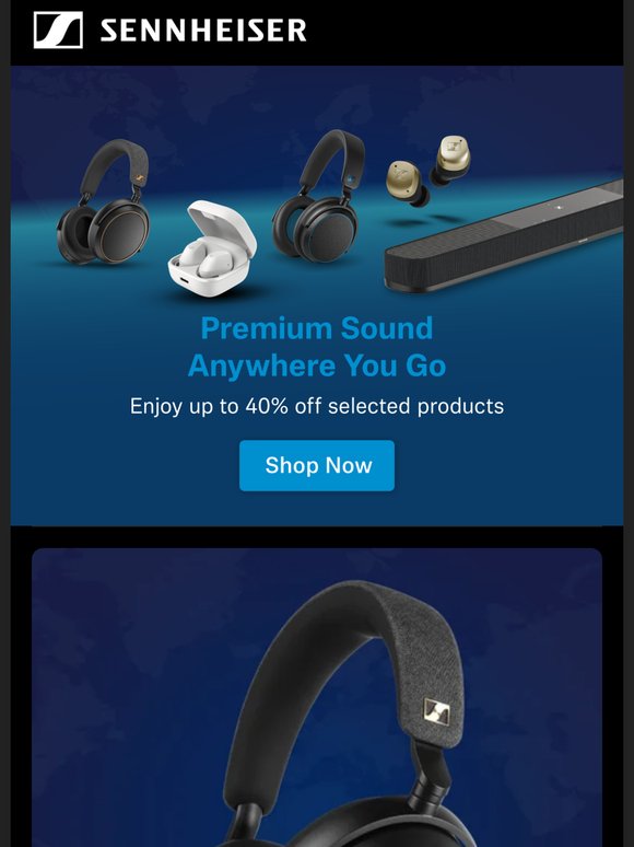 🎉 , Save Big on Sennheiser This June!
